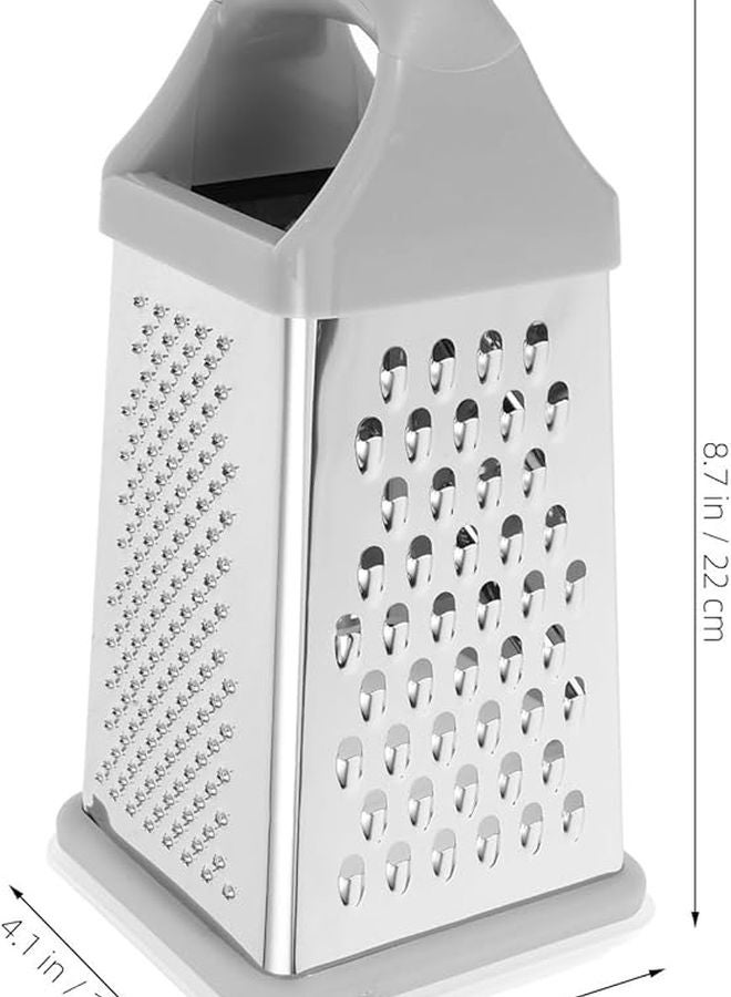 Multi Functional 4 Sided Stainless Steel Vegetable Slicer Grater For Kitchen - Image 2